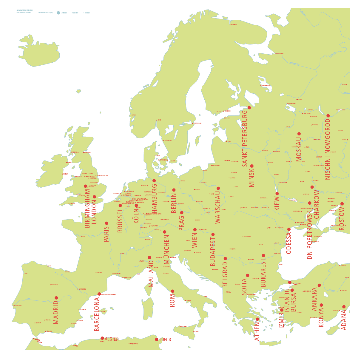 quadratura europae // karte